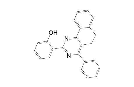 2-(2-Hydroxyphenyl)-4-phenyl-5,6-dihydrobenzo(h)quinazoline