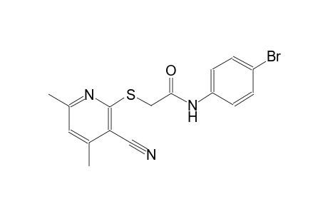 acetamide, N-(4-bromophenyl)-2-[(3-cyano-4,6-dimethyl-2-pyridinyl)thio]-