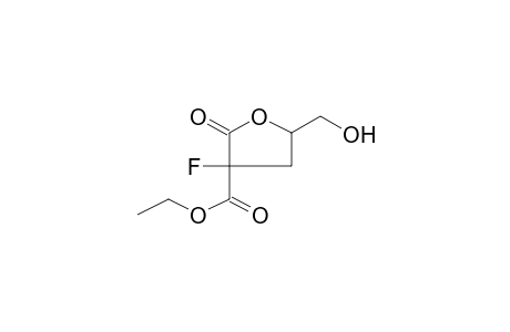 3-ETHOXYCARBONYL-3-FLUORO-5-HYDROXYMETHYLTETRAHYDROFURAN-2-ONE(DIASTEREOMER MIXTURE)