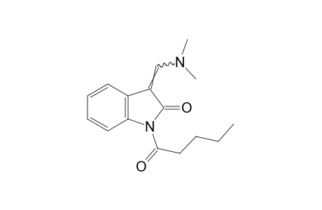 3-[(dimethylamino)methylene]-1-valeryl-2-indolinone