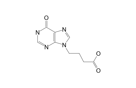 4-[1,6-Dihydro-6-oxopurin-9-yl]butyric acid