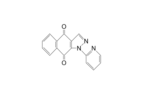 1H-Benz[f]indazole-4,9-dione, 1-(2-pyridinyl)-