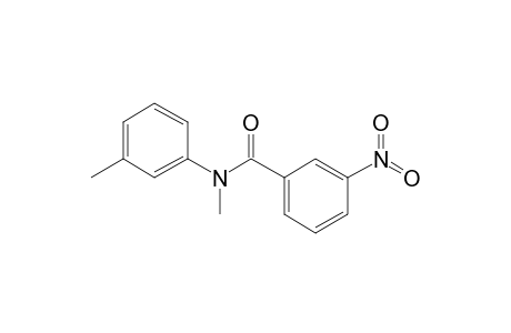 N-(3-Methylphenyl)-3-nitrobenzamide, N-methyl-