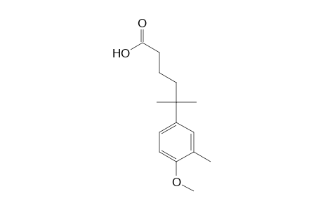 5-(4-methoxy-m-tolyl)-5-methylhexanoic acid