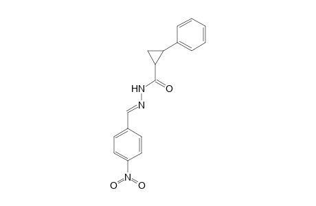 N'-(4-Nitrobenzylidene)-2-phenyl-1-cyclopropanecarbohydrazide