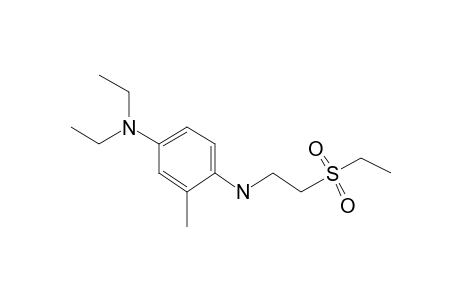 N4,N4-diethyl-N1-(2-ethylsulfonylethyl)-2-methyl-benzene-1,4-diamine