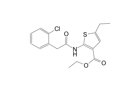 ethyl 2-{[(2-chlorophenyl)acetyl]amino}-5-ethyl-3-thiophenecarboxylate