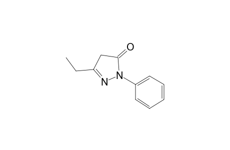 3H-pyrazol-3-one, 5-ethyl-2,4-dihydro-2-phenyl-