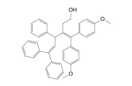 1,1,3-Triphenyl-5-di(p-methoxyphenyl)-4-(2-hydroxyethyl)penta-1,4-diene