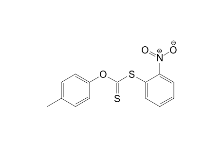 O-(p-methylphenyl)-S-(o-nitrophenyl)-dithiocarbonate