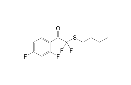 2-(BUTYLTHIO)-2,2,2',4'-TETRAFLUOROACETOPHENONE