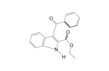 3-benzoylindole-2-carboxylic acid, ethyl ester