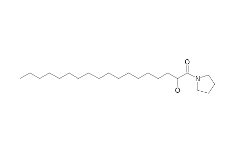 2-Hydroxy-octadecanooic acid, pyrrolidide