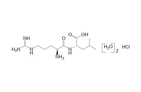 N-(L-ARGINYL)-L-LEUCINE, MONOHYDROCHLORIDE, DIHYDRATE