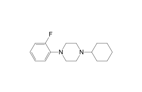 1-Cyclohexyl-4-(2-fluorophenyl)piperazine