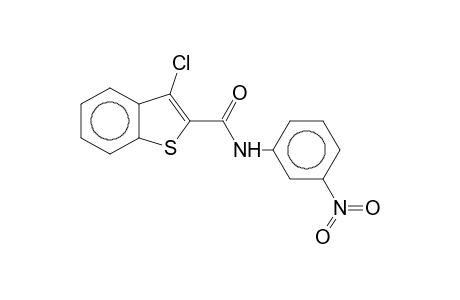 3-Chloro-N-(3-nitrophenyl)-2-thianaphthenecarboxamide