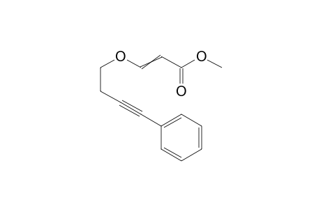 methyl 3-(4-phenylbut-3-ynoxy)prop-2-enoate