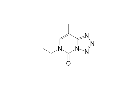 6-Ethyl-8-methyl-5-tetrazolo[1,5-c]pyrimidinone