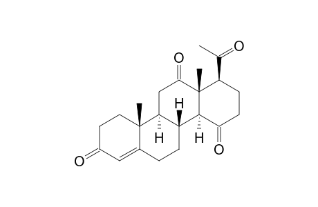 D-homo-4-pregnen-3,12,15,20-tetraone