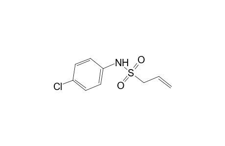 N-(4-chlorophenyl)prop-2-ene-1-sulfonamide