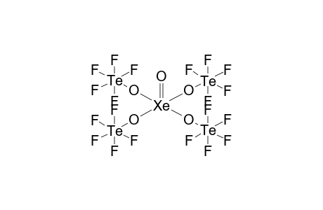 TETRAKIS(PENTAFLUOROTELLURATE)XENONE OXIDE