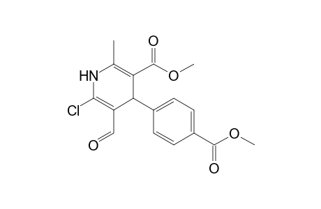 METHYL-6-CHLORO-5-FORMYL-4-(4-METHOXYCARBONYLPHENYL)-2-METHYL-1,4-DIHYDROPYRIDINE-3-CARBOXYLATE