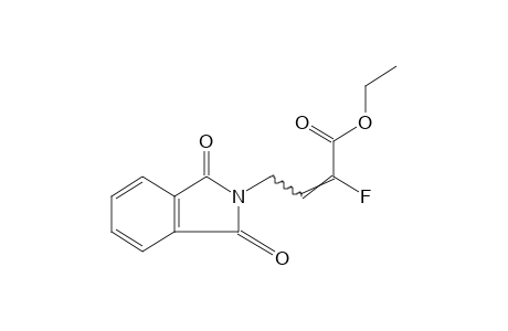 1,3-DIOXO-alpha-FLUORO-2-ISOINDOLINECROTONIC ACID, ETHYL ESTER