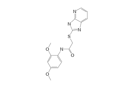 N-(2,4-Dimethoxy-phenyl)-2-(3H-imidazo[4,5-b]pyridin-2-ylsulfanyl)-acetamide