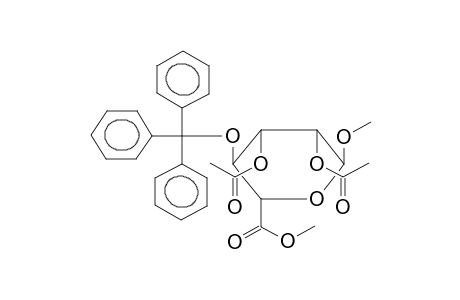 METHYL (METHYL-2,3-DI-O-ACETYL-4-O-TRITYL-ALPHA-D-MANNOPYRANOSIDE)URONATE