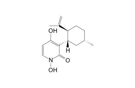 1,4-Dihydroxy-3-[3-methyl-6-(1-methylethenyl)cyclohexyl]pyridin-2(1H)-one