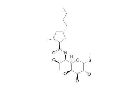 D-Erythro-.alpha.-D-galacto-octopyranoside, methyl 6-[[(4-butyl-1-methyl-2-pyrrolidinyl)carbonyl]amino]-6,8-dideoxy-1-thio-, (2S-trans)-