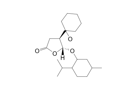 (4S,5R)-(-)-4-(1-hydroxycyclohexyl)-5-menthyloxy-3,4-dihydro-2(5H)-furanone