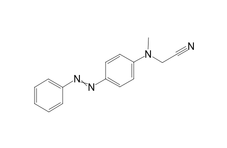 2-(methyl(4-(phenyldiazenyl)phenyl)amino)acetonitrile