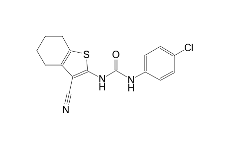 urea, N-(4-chlorophenyl)-N'-(3-cyano-4,5,6,7-tetrahydrobenzo[b]thien-2-yl)-