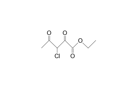 3-Chloro-2,4-dioxo-pentanoic acid, ethyl ester keto form