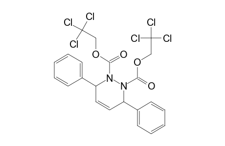 Bis(2,2,2-trichloroethyl) 3,6-Diphenyl-1,2,3,6-tetrahydropyridazine-1,2-dicarboxylate