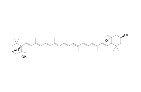 (3S,5R,6R,3'S,5'R,6'S)-3,6 : 5',6'-diepoxy-5,6,5',6'-tetrahydro-.beta.,.beta.-carotene-5,3'-diol