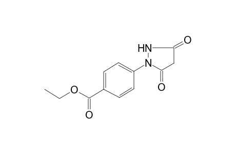 Benzoic acid, 4-(3,5-dioxopyrazolidin-1-yl)-, ethyl ester