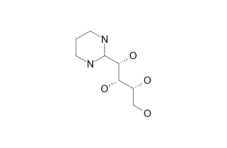 (1S,2R,3R)-1-(1,3-diazinan-2-yl)butane-1,2,3,4-tetrol