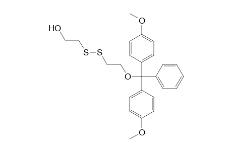 2-({2-[bis(4-methoxyphenyl)(phenyl)methoxy]ethyl}disulfanyl)ethanol