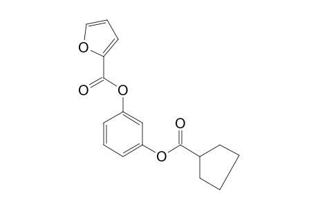 1,3-Benzenediol, o-cyclopentanecarbonyl-o'-(2-furoyl)-