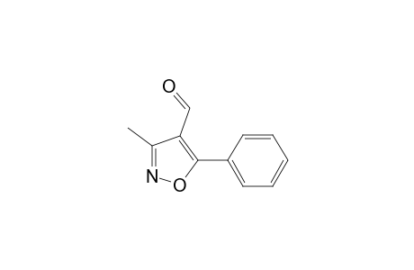 3-Methyl-5-phenyl-1,2-oxazole-4-carbaldehyde