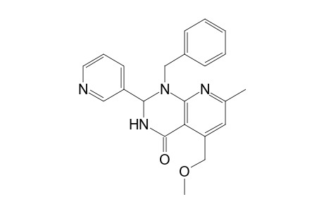 1-Benzyl-5-(methoxymethyl)-7-methyl-2-(3-pyridyl)-2,3-dihydropyrido[2,3-d]pyrimidin-4-one