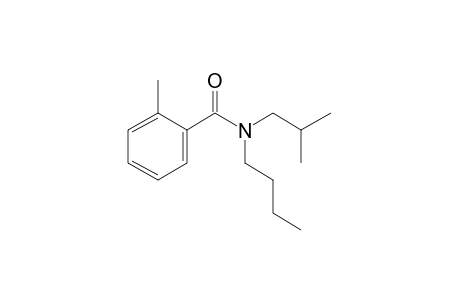 Benzamide, 2-methyl-N-butyl-N-isobutyl-