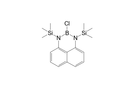 2-Chloro-1,3-bis(trimethylsilyl)-2,3-dihydro-1H-naphtho[1,8-de][1,3,2]diazaborinine