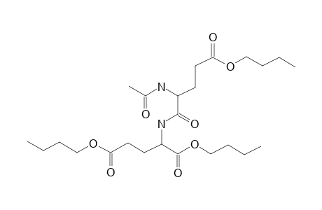 L-Glutamic acid, N-(N-acetyl-L-.alpha.-glutamyl)-, tributyl ester