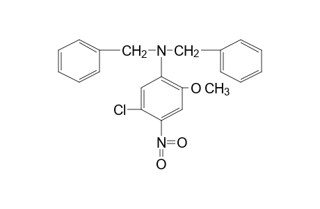 N-(5-chloro-2-methoxy-4-nitrophenyl)dibenzylamine