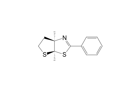 CIS-3A,4,5,6A-TETRAHYDRO-3A,6A-DIMETHYL-2-PHENYLTHIOPHENO-[3,2-D]-[1,3]-THIAZOL