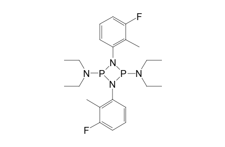 [4-diethylamino-1,3-bis(3-fluoro-2-methyl-phenyl)-1,3,2,4-diazadiphosphetidin-2-yl]-diethyl-amine