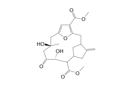 Furanocembrane diester